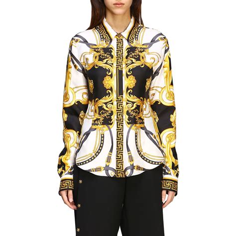 women's versace shirt|versace shirts cheap for women.